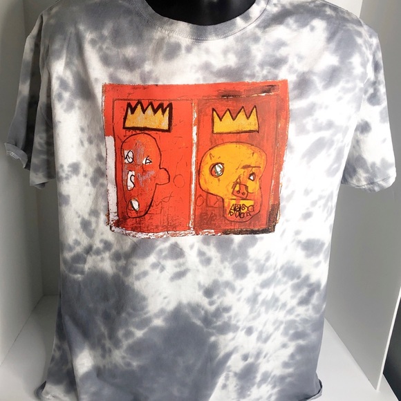 Jean-Michel Basquiat Other - JEAN-MICHEL BASQUIAT TIE DYE TSHIRT TEE